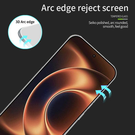 MOFI 9H 3D Explosion-proof Curved Screen Tempered Glass Film, For Xiaomi 17 Ultra Unlock, For Xiaomi Poco F8 Ultra Unlock, For Xiaomi Poco F8 Pro Unlock, For Redmi K90 Unlock, For Redmi K90 Pro Max Unlock, For Xiaomi 17 Pro Max, For Xiaomi 17 / 17 Pro ...