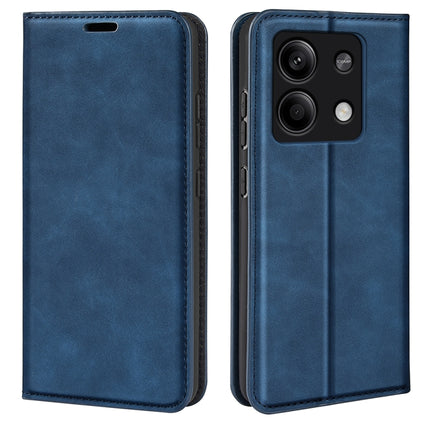 Retro-skin Magnetic Suction Leather Phone Case, For Xiaomi Redmi Note 13 5G, For Xiaomi Redmi 13C, For Xiaomi Redmi Note 13 Pro+, For Xiaomi Redmi Note 13 Pro 5G