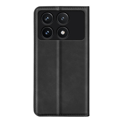 Retro-skin Magnetic Suction Leather Phone Case, For Xiaomi Redmi K70, For Xiaomi 13T