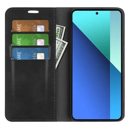 Retro-skin Magnetic Suction Leather Phone Case, For Xiaomi Redmi Note 13 Pro 4G, For Xiaomi Redmi Note 13 4G, For Xiaomi Redmi K70E, For Xiaomi 14 Ultra