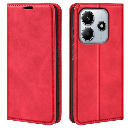Retro-skin Magnetic Suction Leather Phone Case, For Xiaomi Redmi Note 14 5G, For Xiaomi Redmi Note 14 Pro+ 5G, For Xiaomi Redmi Note 14 Pro 5G, For Xiaomi 14T Pro