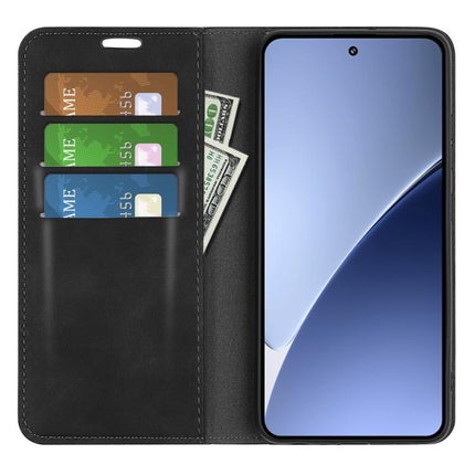 Retro-skin Magnetic Suction Leather Phone Case, For Xiaomi 15 Pro, For Xiaomi 15, For Xiaomi Redmi Note 14 5G, For Xiaomi Redmi Note 14 Pro+ 5G