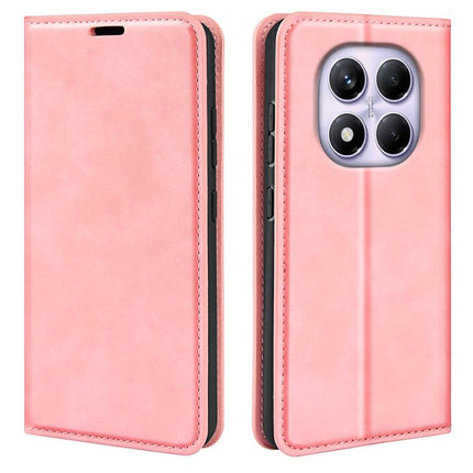 Retro-skin Magnetic Suction Leather Phone Case, For Xiaomi Redmi Note 14 Pro 4G, For Redmi Note 14 4G 163.25mm, For Xiaomi 15 Pro, For Xiaomi 15