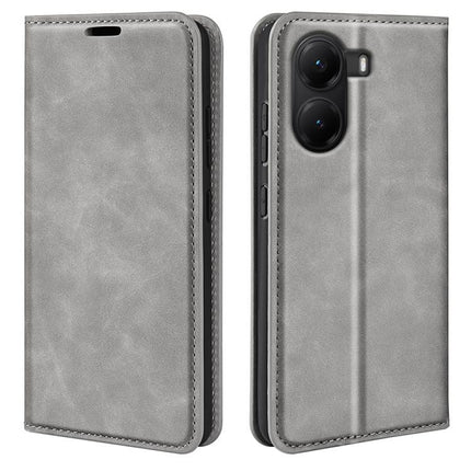 Retro-skin Magnetic Suction Leather Phone Case, For Redmi Note 14 4G 164.84mm, For Xiaomi 15 Ultra, For Xiaomi Poco X7 Pro, For Xiaomi Poco M7 Pro 5G