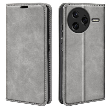 Retro-skin Magnetic Suction Leather Phone Case, For Redmi A5 4G 173.3mm, For Redmi Note 14S 4G, For Redmi K80 Pro / Poco F7 Ultra, For Redmi K80 / Poco F7 Pro
