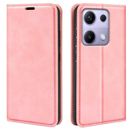 Retro-skin Magnetic Suction Leather Phone Case, For Redmi A5 4G 173.3mm, For Redmi Note 14S 4G, For Redmi K80 Pro / Poco F7 Ultra, For Redmi K80 / Poco F7 Pro