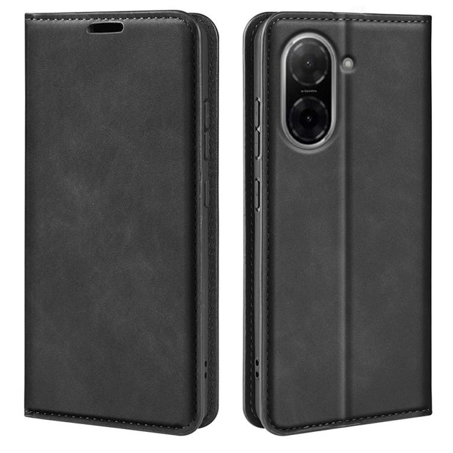 Retro-skin Magnetic Suction Leather Phone Case, For Redmi A5 4G 173.3mm, For Redmi Note 14S 4G, For Redmi K80 Pro / Poco F7 Ultra, For Redmi K80 / Poco F7 Pro