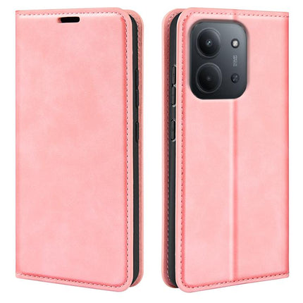 Retro-skin Magnetic Suction Leather Phone Case, For Xiaomi 17, For Redmi 15C 5G / 4G EU 173mm, For Xiaomi 15T Pro, For Xiaomi 15T
