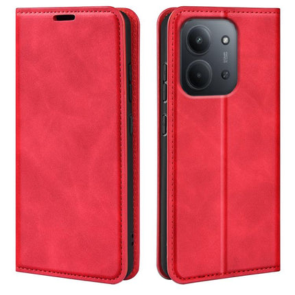Retro-skin Magnetic Suction Leather Phone Case, For Xiaomi 17, For Redmi 15C 5G / 4G EU 173mm, For Xiaomi 15T Pro, For Xiaomi 15T