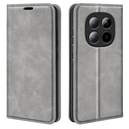 Retro-skin Magnetic Suction Leather Phone Case, For Xiaomi Poco F8 Pro 5G, For Xiaomi 17 Pro Max, For Redmi Note 15 Pro Global 163.6mm, For Xiaomi 17 Pro