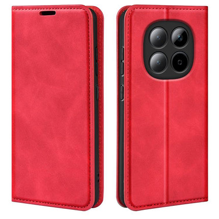 Retro-skin Magnetic Suction Leather Phone Case, For Xiaomi Poco F8 Pro 5G, For Xiaomi 17 Pro Max, For Redmi Note 15 Pro Global 163.6mm, For Xiaomi 17 Pro