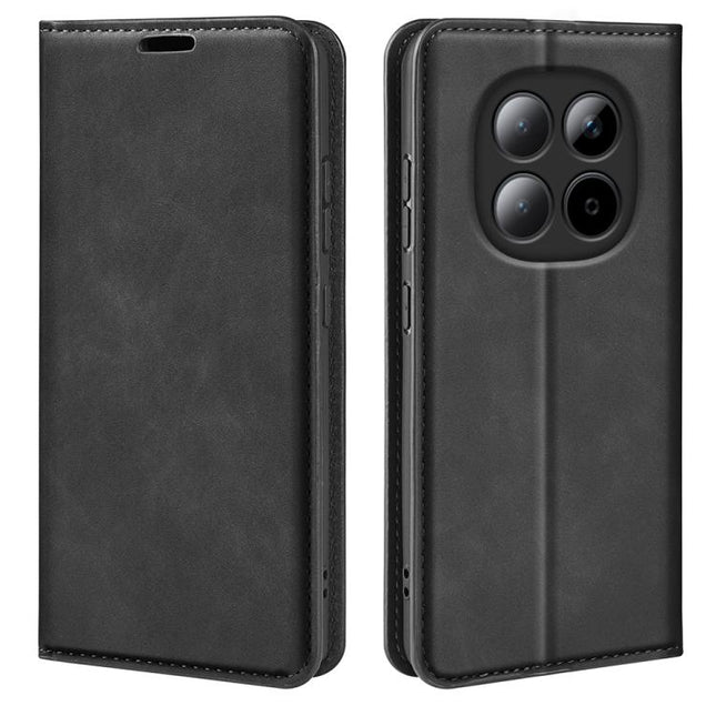 Retro-skin Magnetic Suction Leather Phone Case, For Redmi Note 15 Pro+ Global 163.3mm, For Redmi Note 15 4G / 5G Global 164mm, For Xiaomi 17 Ultra, For Xiaomi Poco F8 Ultra 5G
