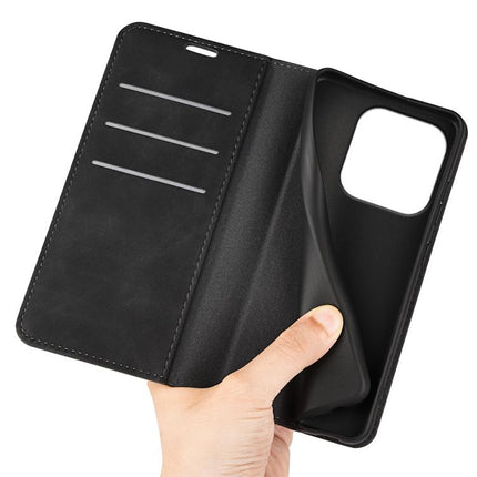 Retro-skin Magnetic Suction Leather Phone Case, For Xiaomi 17, For Redmi 15C 5G / 4G EU 173mm, For Xiaomi 15T Pro, For Xiaomi 15T