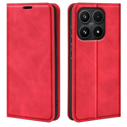 Retro-skin Magnetic Suction Leather Phone Case, For Xiaomi 17, For Redmi 15C 5G / 4G EU 173mm, For Xiaomi 15T Pro, For Xiaomi 15T