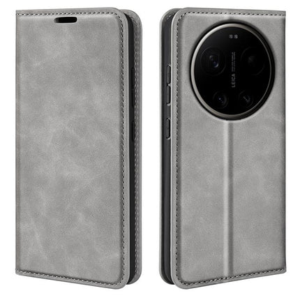 Retro-skin Magnetic Suction Leather Phone Case, For Redmi Note 15 Pro+ Global 163.3mm, For Redmi Note 15 4G / 5G Global 164mm, For Xiaomi 17 Ultra, For Xiaomi Poco F8 Ultra 5G