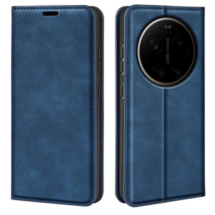 Retro-skin Magnetic Suction Leather Phone Case, For Redmi Note 15 Pro+ Global 163.3mm, For Redmi Note 15 4G / 5G Global 164mm, For Xiaomi 17 Ultra, For Xiaomi Poco F8 Ultra 5G