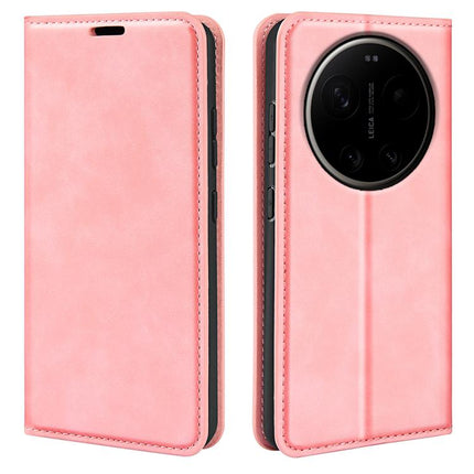 Retro-skin Magnetic Suction Leather Phone Case, For Redmi Note 15 Pro+ Global 163.3mm, For Redmi Note 15 4G / 5G Global 164mm, For Xiaomi 17 Ultra, For Xiaomi Poco F8 Ultra 5G