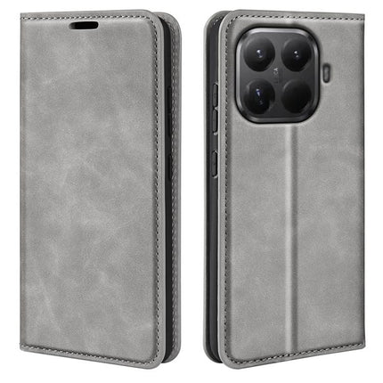Retro-skin Magnetic Suction Leather Phone Case, For Redmi A7 Pro 171mm / Poco C85x 5G, For Xiaomi 17T, For Redmi Turbo 5 Max / Poco X8 Pro Max, For Redmi Turbo 5 5G / Poco X8 Pro 5G