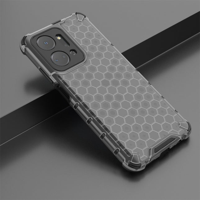 Shockproof Honeycomb Phone Case, For Honor X7A, For Honor X7b, For Honor Play 40, For Honor 90 Lite / X50i