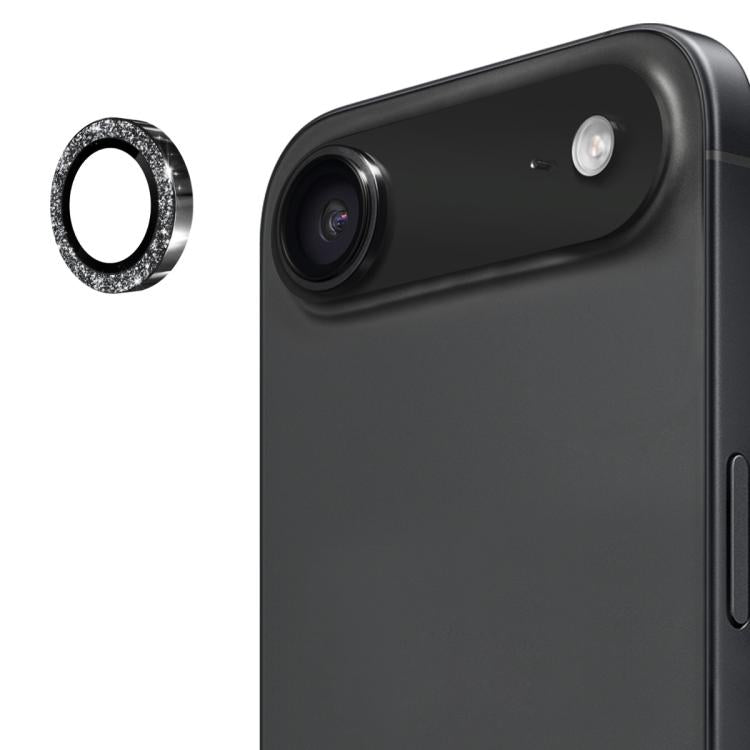 ENKAY Hat-Prince Glitter Rear Lens Aluminium Alloy Tempered Glass Film, For iPhone 17 Pro / 17 Pro Max, For iPhone 17, For iPhone 17 Air