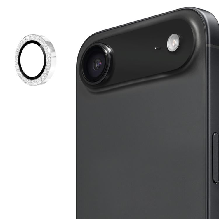 ENKAY Hat-Prince Glitter Rear Lens Aluminium Alloy Tempered Glass Film, For iPhone 17 Pro / 17 Pro Max, For iPhone 17, For iPhone 17 Air