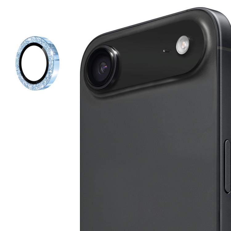 ENKAY Hat-Prince Glitter Rear Lens Aluminium Alloy Tempered Glass Film, For iPhone 17 Pro / 17 Pro Max, For iPhone 17, For iPhone 17 Air