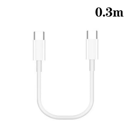 XJ-97 60W 3A USB-C / Type-C to Type-C Fast Charging Data Cable, 0.3m, 0.5m, 1m, 2m