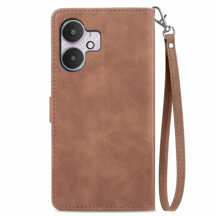 Embossed Flower Zipper Leather Phone Case, For Xiaomi Redmi 13C 5G, For Xiaomi Redmi K70E, For Xiaomi Poco X6 Pro, For Xiaomi  14 Ultra