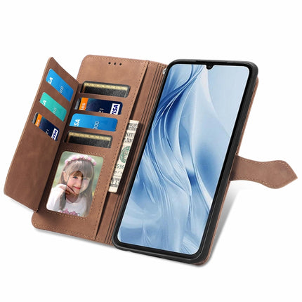 Embossed Flower Zipper Leather Phone Case, For Xiaomi Redmi 13C 5G, For Xiaomi Redmi K70E, For Xiaomi Poco X6 Pro, For Xiaomi  14 Ultra