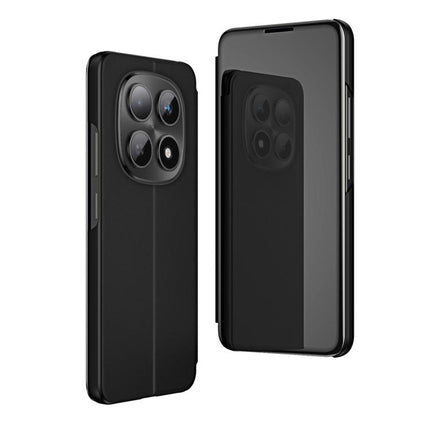 Plated Mirror Horizontal Flip Leather Phone Case with Holder, For Redmi Note 15 4G / 5G Global 164mm, For Redmi 15C 5G / 4G EU 173mm, For Redmi 15C 5G / 4G Global 171mm