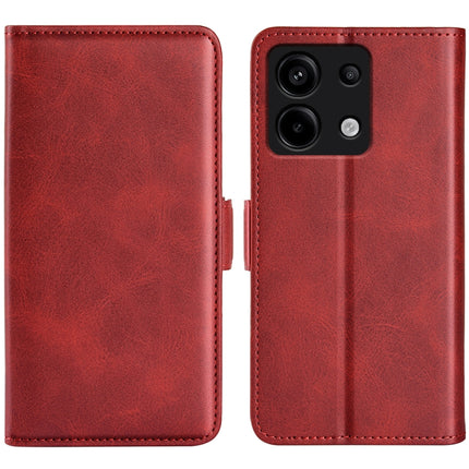 Dual-side Magnetic Buckle Horizontal Flip Leather Phone Case, For Xiaomi Redmi Note 13 5G, For Xiaomi Redmi 13C 4G, For Xiaomi Redmi Note 13 Pro+, For Xiaomi Redmi Note 13 Pro 5G