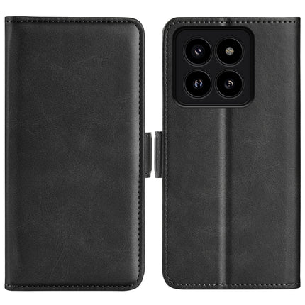 Dual-side Magnetic Buckle Horizontal Flip Leather Phone Case, For Xiaomi Redmi Note 13 4G, For Xiaomi 14 Ultra, For Xiaomi 14 Pro, For Xiaomi 14