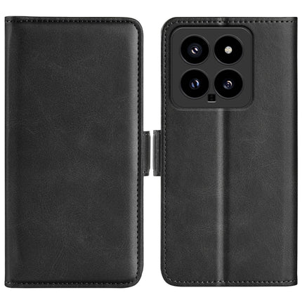 Dual-side Magnetic Buckle Horizontal Flip Leather Phone Case, For Xiaomi Redmi Note 13 4G, For Xiaomi 14 Ultra, For Xiaomi 14 Pro, For Xiaomi 14