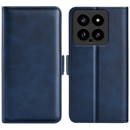 Dual-side Magnetic Buckle Horizontal Flip Leather Phone Case, For Xiaomi Redmi Note 13 4G, For Xiaomi 14 Ultra, For Xiaomi 14 Pro, For Xiaomi 14