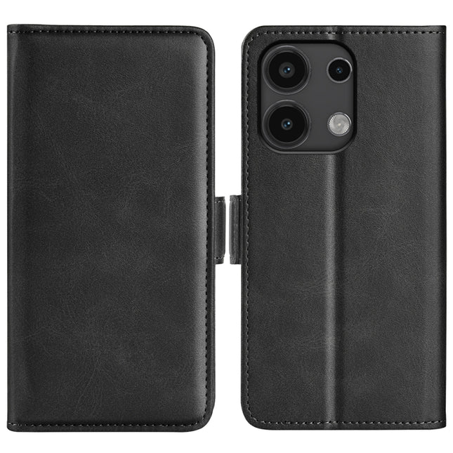 Dual-side Magnetic Buckle Horizontal Flip Leather Phone Case, For Xiaomi Redmi Note 13 4G, For Xiaomi 14 Ultra, For Xiaomi 14 Pro, For Xiaomi 14