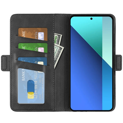 Dual-side Magnetic Buckle Horizontal Flip Leather Phone Case, For Xiaomi Redmi Note 13 4G, For Xiaomi 14 Ultra, For Xiaomi 14 Pro, For Xiaomi 14