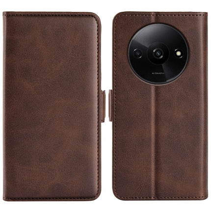 Dual-side Magnetic Buckle Horizontal Flip Leather Phone Case, For Xiaomi Redmi K70 Ultra, For Xiaomi Redmi Note 13R 5G, For Xiaomi Redmi Turbo 3, For Xiaomi Redmi A3