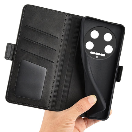Dual-side Magnetic Buckle Horizontal Flip Leather Phone Case, For Xiaomi 14 Ultra, For Xiaomi 14 Pro, For Xiaomi 14, For Xiaomi Redmi Note 13 5G