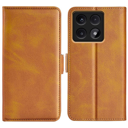 Dual-side Magnetic Buckle Horizontal Flip Leather Phone Case, For Xiaomi Redmi Note 14 Pro 5G, For Xiaomi 14T Pro, For Xiaomi 14T, For Xiaomi Redmi 14C 4G