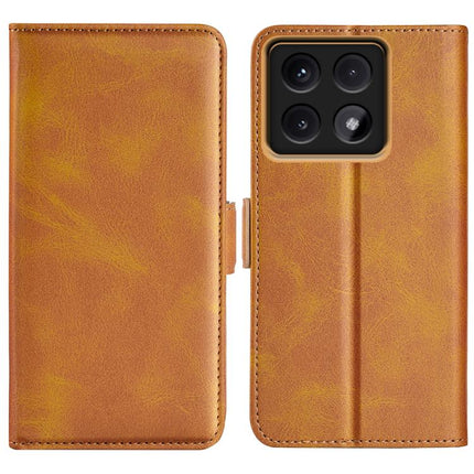 Dual-side Magnetic Buckle Horizontal Flip Leather Phone Case, For Xiaomi Redmi Note 14 Pro 5G, For Xiaomi 14T Pro, For Xiaomi 14T, For Xiaomi Redmi 14C 4G