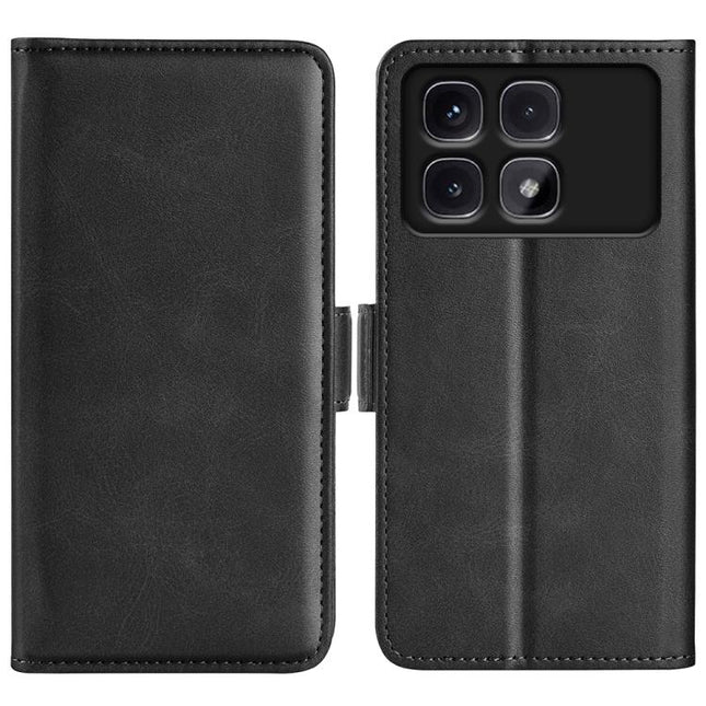 Dual-side Magnetic Buckle Horizontal Flip Leather Phone Case, For Xiaomi Redmi K70 Ultra, For Xiaomi Redmi Note 13R 5G, For Xiaomi Redmi Turbo 3, For Xiaomi Redmi A3