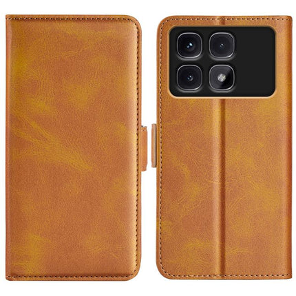 Dual-side Magnetic Buckle Horizontal Flip Leather Phone Case, For Xiaomi Redmi K70 Ultra, For Xiaomi Redmi Note 13R 5G, For Xiaomi Redmi Turbo 3, For Xiaomi Redmi A3
