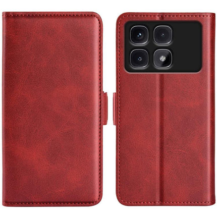 Dual-side Magnetic Buckle Horizontal Flip Leather Phone Case, For Xiaomi Redmi K70 Ultra, For Xiaomi Redmi Note 13R 5G, For Xiaomi Redmi Turbo 3, For Xiaomi Redmi A3