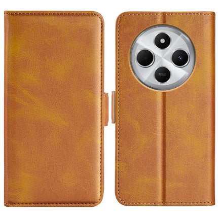 Dual-side Magnetic Buckle Horizontal Flip Leather Phone Case, For Xiaomi Redmi Note 14 Pro 5G, For Xiaomi 14T Pro, For Xiaomi 14T, For Xiaomi Redmi 14C 4G