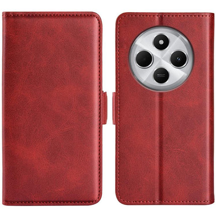 Dual-side Magnetic Buckle Horizontal Flip Leather Phone Case, For Xiaomi Redmi Note 14 Pro 5G, For Xiaomi 14T Pro, For Xiaomi 14T, For Xiaomi Redmi 14C 4G