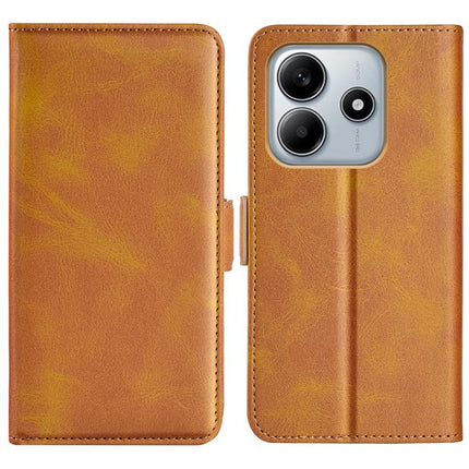 Dual-side Magnetic Buckle Horizontal Flip Leather Phone Case, For Xiaomi 15 Pro, For Xiaomi 15, For Xiaomi Redmi Note 14 5G, For Xiaomi Redmi Note 14 Pro+