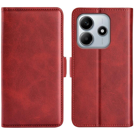 Dual-side Magnetic Buckle Horizontal Flip Leather Phone Case, For Xiaomi 15 Pro, For Xiaomi 15, For Xiaomi Redmi Note 14 5G, For Xiaomi Redmi Note 14 Pro+