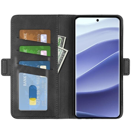 Dual-side Magnetic Buckle Horizontal Flip Leather Phone Case, For Xiaomi Redmi Note 14 Pro 5G, For Xiaomi 14T Pro, For Xiaomi 14T, For Xiaomi Redmi 14C 4G