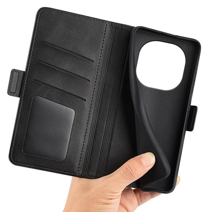 Dual-side Magnetic Buckle Horizontal Flip Leather Phone Case, For Xiaomi Redmi Note 14 Pro 5G, For Xiaomi 14T Pro, For Xiaomi 14T, For Xiaomi Redmi 14C 4G