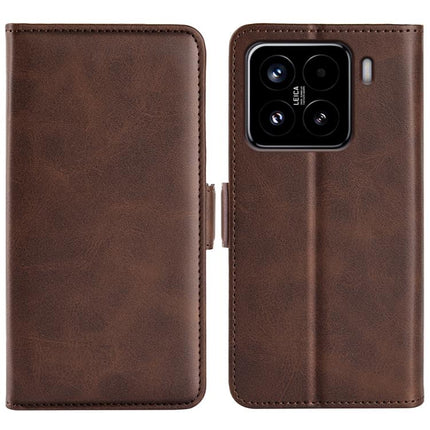 Dual-side Magnetic Buckle Horizontal Flip Leather Phone Case, For Xiaomi 15 Pro, For Xiaomi 15, For Xiaomi Redmi Note 14 5G, For Xiaomi Redmi Note 14 Pro+